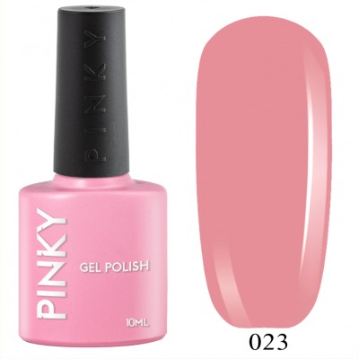 №023 Гель-лак PINKY Classic Персиковое Платье 10мл. (розовый-персик) - вид 1 миниатюра