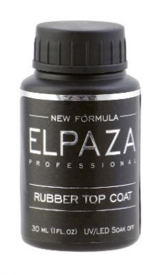 ELPAZA Rubber Top Каучуковое верхнее покрытие 30мл. (без липкого слоя) - вид 1 миниатюра