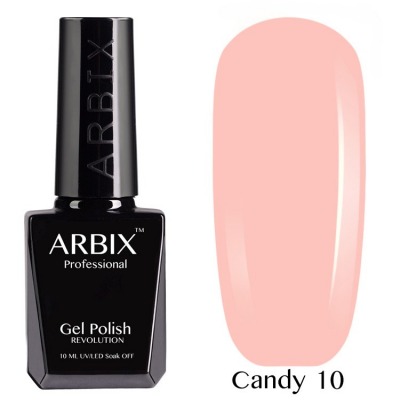 Гель-лак Arbix CANDY Нежный Поцелуй №010 10мл. - вид 1 миниатюра