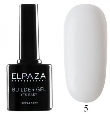 Гель для моделирования и укрепления ногтей Builder Gel it’s easy № 05 ELPAZA 15мл. - вид 1 миниатюра