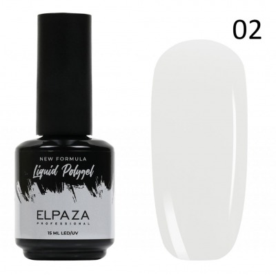 Жидкий акригель №02 ELPAZA Polygel liquid 15мл.