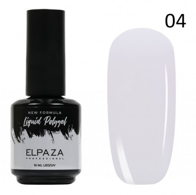 Жидкий акригель №04 ELPAZA Polygel liquid 15мл.