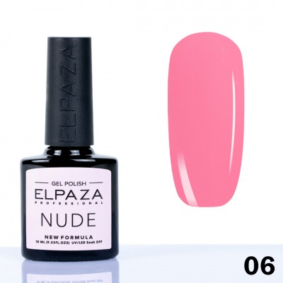 №006 Гель-лак ELPAZA NUDE 10мл