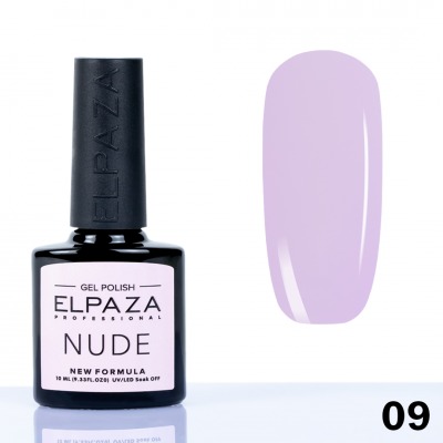 №009 Гель-лак ELPAZA NUDE 10мл