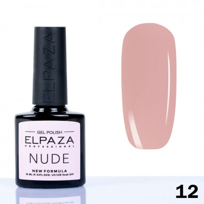 №012 Гель-лак ELPAZA NUDE 10мл