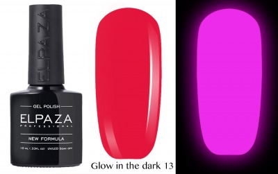 №13 Гель-лак GLOW in THE DARK ELPAZA 10мл. - вид 1 миниатюра