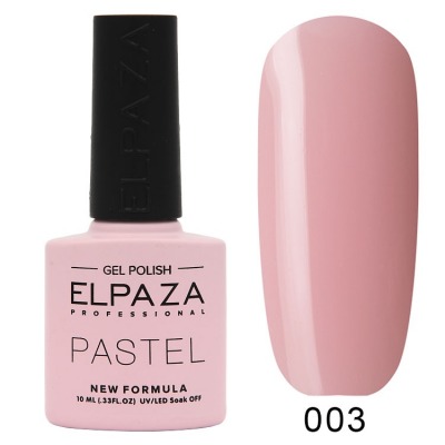 №003 Гель-лак ELPAZA Pastel 10мл. - вид 1 миниатюра