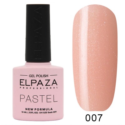 №007 Гель-лак ELPAZA Pastel 10мл. - вид 1 миниатюра