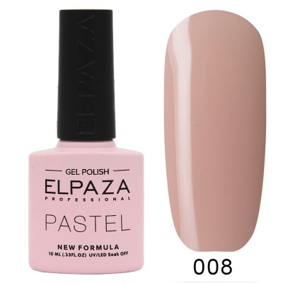 №008 Гель-лак ELPAZA Pastel 10мл. - вид 1 миниатюра