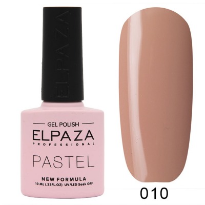 №010 Гель-лак ELPAZA Pastel 10мл. - вид 1 миниатюра