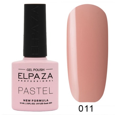 №011 Гель-лак ELPAZA Pastel 10мл. - вид 1 миниатюра