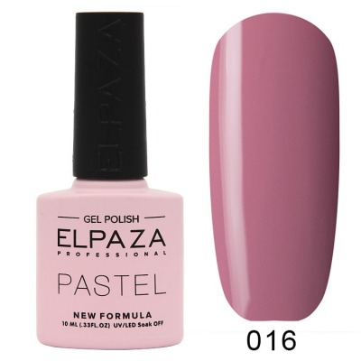 №016 Гель-лак ELPAZA Pastel 10мл. - вид 1 миниатюра