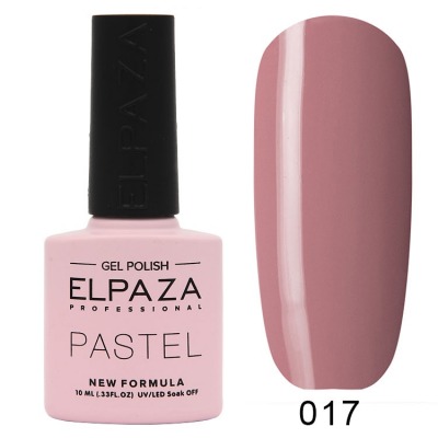 №017 Гель-лак ELPAZA Pastel 10мл. - вид 1 миниатюра