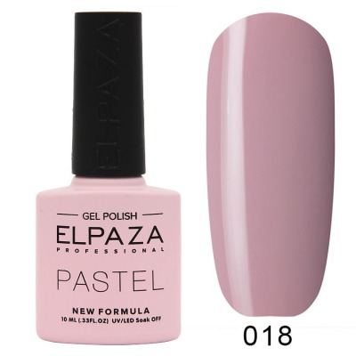 №018 Гель-лак ELPAZA Pastel 10мл. - вид 1 миниатюра