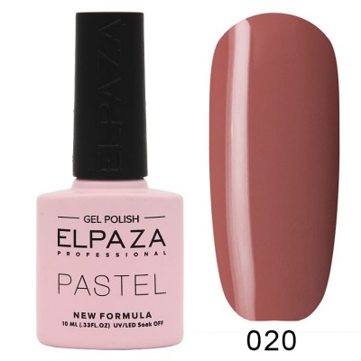 №020 Гель-лак ELPAZA Pastel 10мл. - вид 1 миниатюра