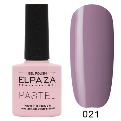 №021 Гель-лак ELPAZA Pastel 10мл - вид 1 миниатюра