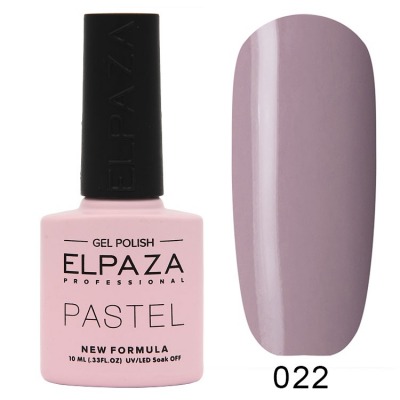 №022 Гель-лак ELPAZA Pastel 10мл - вид 1 миниатюра