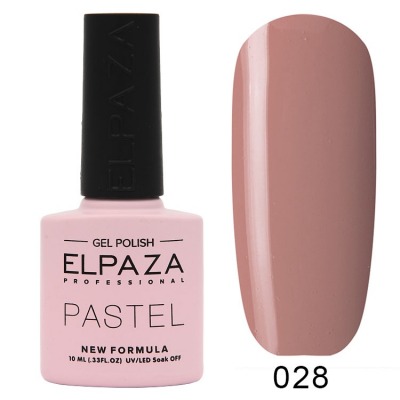 №028 Гель-лак ELPAZA Pastel 10мл. - вид 1 миниатюра