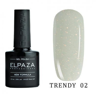 Гель-лак ELPAZA TRENDY №02 10мл. (блеск опалового глиттера)