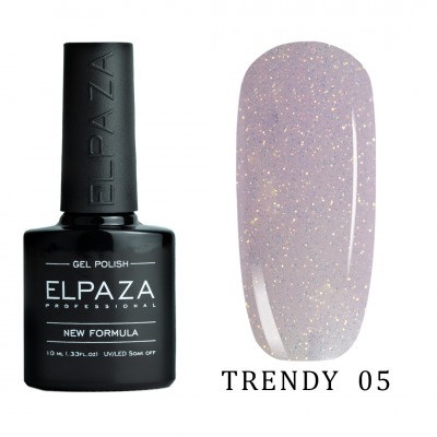 Гель-лак ELPAZA TRENDY №05 10мл. (блеск опалового глиттера) - вид 1 миниатюра