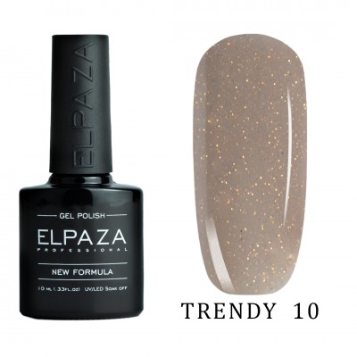 Гель-лак ELPAZA TRENDY №10 10мл. (блеск опалового глиттера)